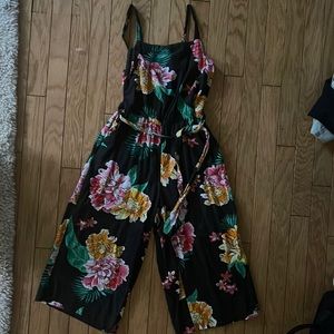 Old Navy Floral Jumpsuit